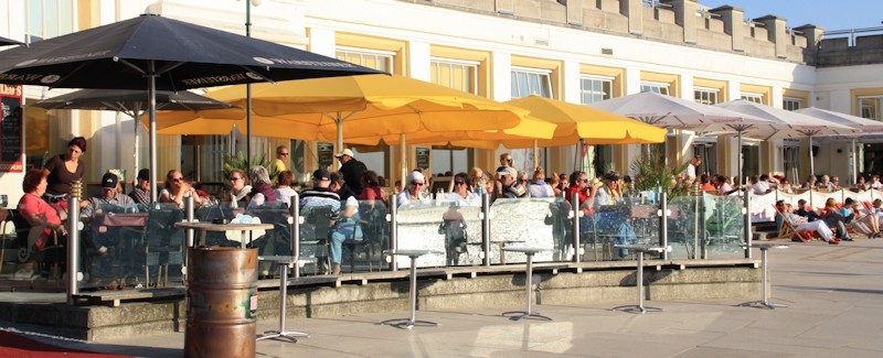 Borkum in der Hauptsaison