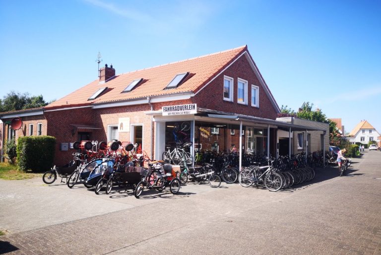 Fahrradverleih auf Borkum 8 Verleihstationen auf Borkum