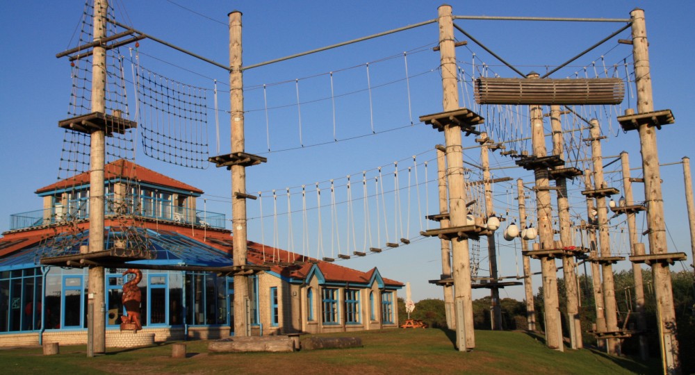 Kletterpark auf Borkum für Kinder und Erwachsene