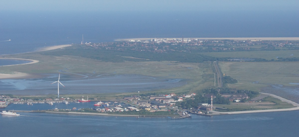 Luftbild Borkum