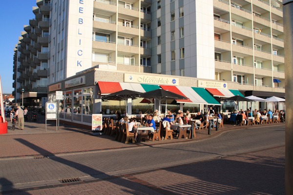 Hotels auf Borkum - Meerblick auf Borkum
