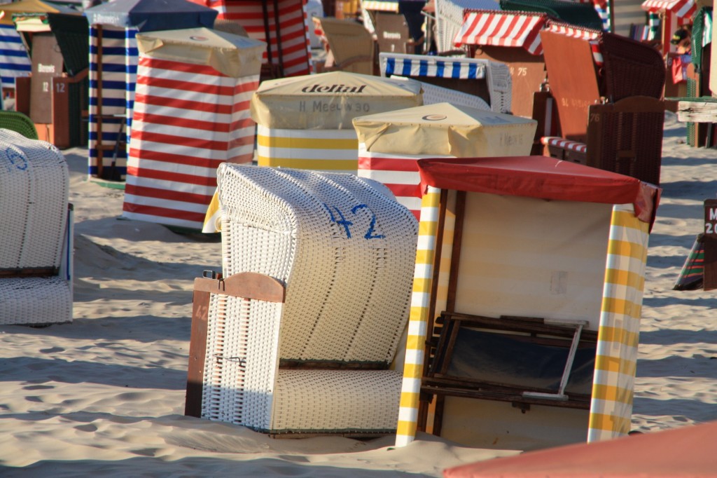 Strandkorb auf Borkum